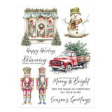 Spellbinders Joyful Wishes Rub-On Sheets