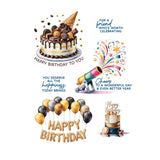 Spellbinders Birthday Cheers Rub-Ons