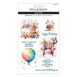 Spellbinders Birthday Cheers Rub-Ons