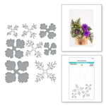 Spellbinders Etched Dies By Susan Tierney-Cockburn Snow Garden -Snow Garden -Ornamental Cabbage & Kale