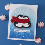 Spellbinders SEASON SPARKLES 3D EMBOSSING FOLDER FROM THE MERRY MISCHIEF COLLECTION