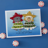 Spellbinders - DECK THE PAWS CLEAR STAMP & DIE SET FROM THE MERRY MISCHIEF COLLECTION