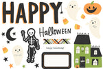 Simple Stories - Page Pieces - Happy Halloween