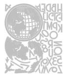 Sizzix Tim Holtz Thinlits Die Set, Vault World Travel