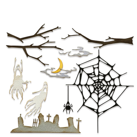 Sizzix - Thinlits Dies By Tim Holtz Vault Fright Night