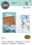 Sizzix Thinlits Dies By Eileen Hull 5/Pkg Library Pocket ATC Card & Tabs