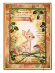 Studio Light Paper Elements Leaves, Animals & Houses Charming Autumn 108 Pieces