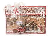 Studio Light Pattern Paper Pad Cottage Christmas 36 Sheets