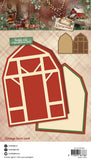 Studio Light SL Cutting Dies Cottage Barn Card Cottage Christmas