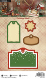 Studio Light Cutting Dies Christmas Labels Cottage Christmas