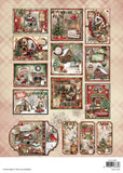 Studio Light Card Making Pad For Creating 12 Cards Cottage Christmas