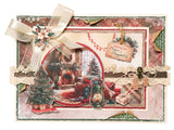 Studio Light Card Making Pad For Creating 12 Cards Cottage Christmas