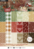 Studio Light Pattern Paper Pad Cottage Christmas 36 Sheets