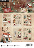 Studio Light Transparent Stickers Elements & Texts Cottage Christmas