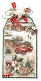 Studio Light Tag Paper Pad White Tags Cottage Christmas 20 Sheets
