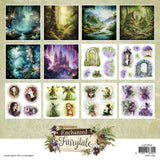 Studio Light Collage Paper Pad Collage Paper Pad Enchanted Fairytale 8X8 inches - 24 Sheets