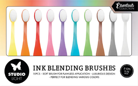 Studio Light Blending Brushes 2cm Soft Brush Essentials 10 PC