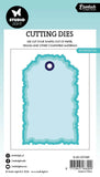 Studio Light Cutting Die Torn Edge Tag Rectangle Essentials 5 Pieces