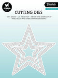 Studio Light Cutting Die Torn Edge Star Shape Essentials 6 Pieces