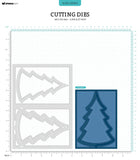 Studio Light Cutting Die Tree Card Essentials 148x210x1mm 14 PC nr.563