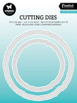 Studio Light Essentials Cutting Die Torn Edge Circles Essentials 6 PC