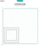 Studio Light Essentials Cutting Die Torn Edge Squares Essentials 6 PC