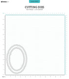 Studio Light Essentials Cutting Die Torn Edge Ovals Essentials 6 PC