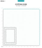 Studio Light Essentials Cutting Die Torn Edge Rectangles Essentials 6 PC