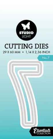 Studio Light Essentials Cutting Die Number 7