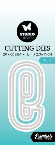 Studio Light Essentials Cutting Die Number 9