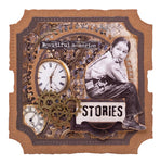 Studio Light Die-Cut Paper Pad Paper Elements Grunge Collection