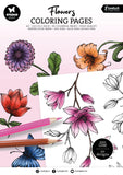 Studio Light - Coloring PagesFlowers Essentials 20 Sheets
