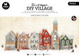 Studio Light DIY Village Christmas Village Essentials 12 Sheets