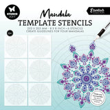 Studio Light Mask Mandala Template Stencils x6 Essentials 6 Pieces