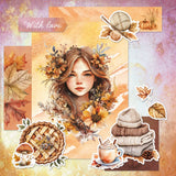 Studio Light Mixed Paper Pad Autumn Essentials 42 Sheets