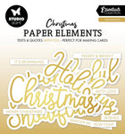 SL Paper Elements Golden Sentiments Essentials 40 PC