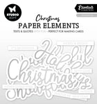 SL Paper Elements Silver Sentiments Essentials 40 PC