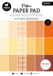 Studio Light Pattern Paper Pad Autumn Oranges Essentials