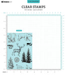 Studio Light Clear Stamp Winter Animals Essentials 93x136x3mm 10 PC nr.480