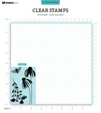 Studio Light Clear Stamp Echinacea Essentials 3 PC