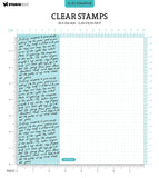 Studio Light Clear Stamp Script Background Essentials 1 PC