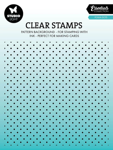 STUDIO LIGHT - Clear Stamp Polka Dots Essentials 1 PC