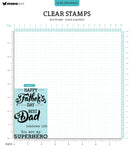 Studio Light Clear Stamp Father's Day Essentials 4 PC