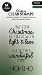 Studio Light Clear Stamp Christmas Texts Essentials 3 PC