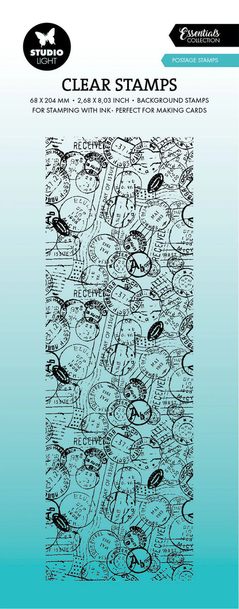 Studio Light Clear Stamp Postage Stamps – Scrap en masse