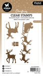 Studio Light Clear Clear Stamp Santa & Reindeer Essentials