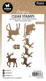 Studio Light Clear Clear Stamp Santa & Reindeer Essentials