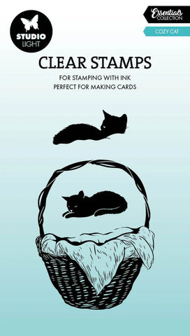 Studio Light Clear Stamp Cozy cat Essentials