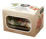 Studio Light Clear Stickers Vintage Christmas Greens 6 Designs Essentials 5 Meter