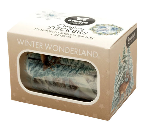 Studio Light Clear Stickers Winter Wonderland 6 Designs Essentials 5 Meter